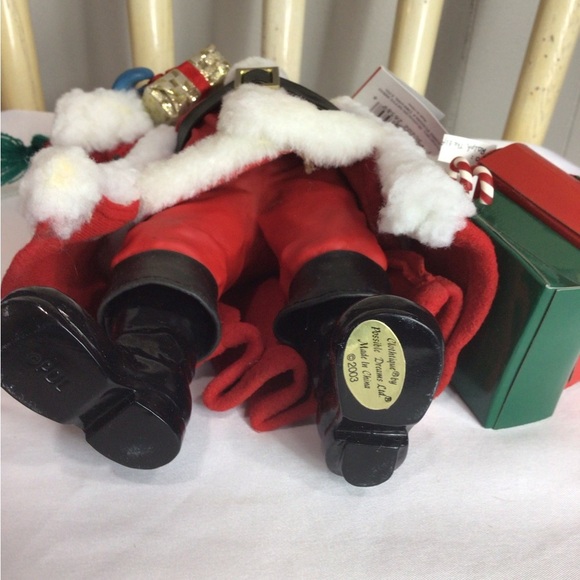 Possible Dreams Clothtique Loaded with Love Santa Christmas Figurine Decoration - Picture 10 of 12